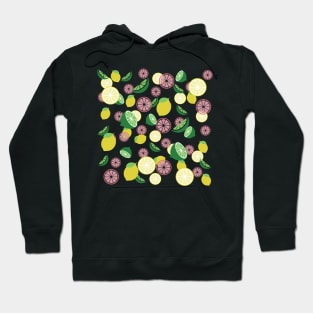 Lemon pattern Hoodie